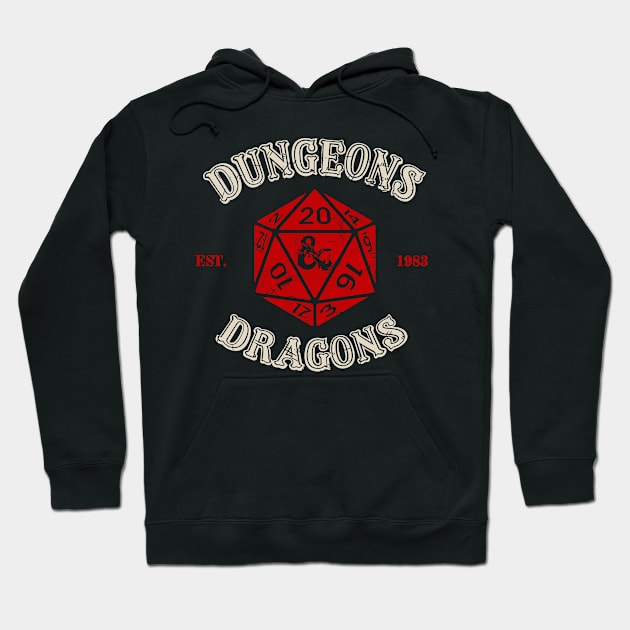 Dungeons and dragons Hoodie by Melonseta